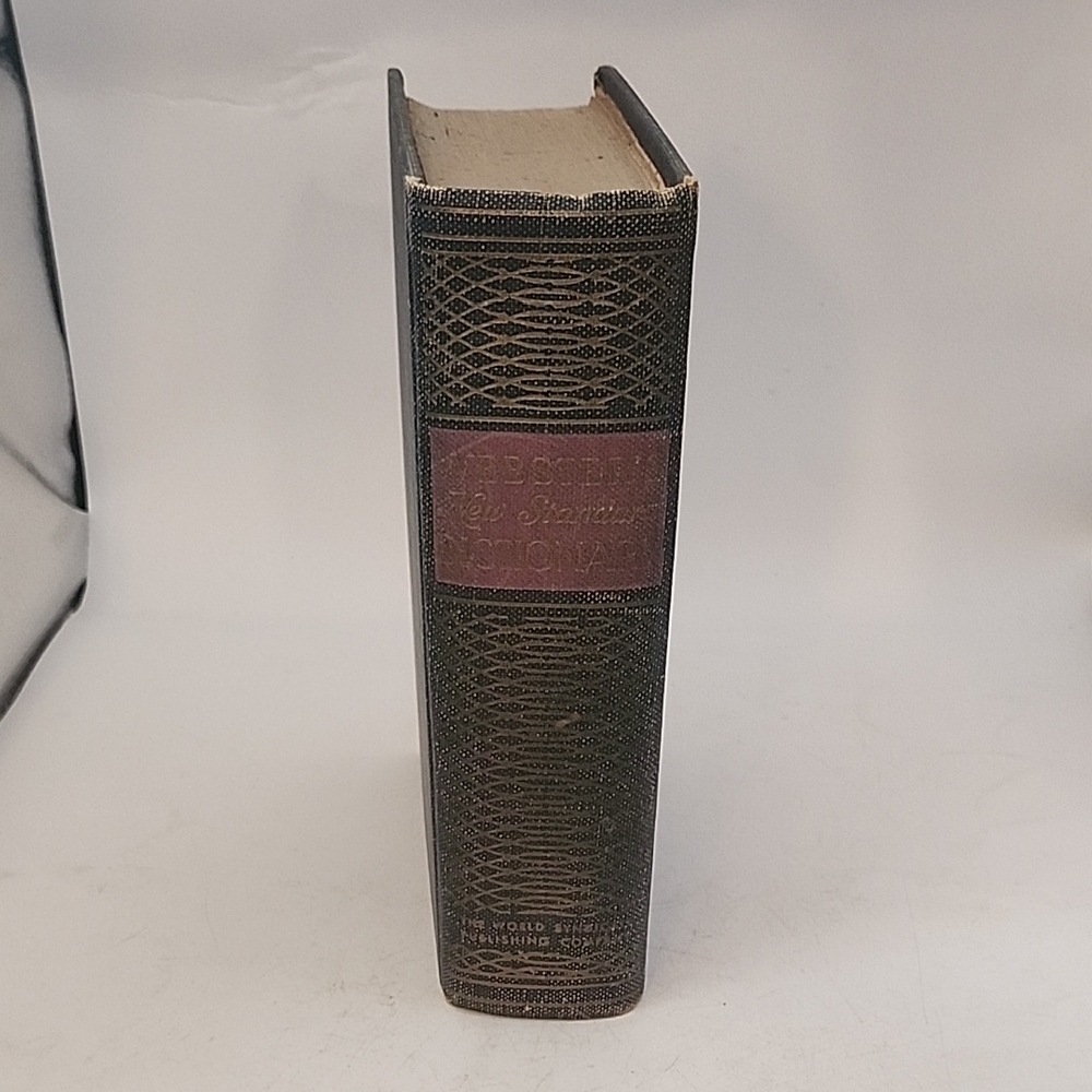 Vintage 1940 Webster's New Standard Dictionary Joseph Devlin Editor